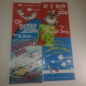 Dr Seuss Discontinued Book lot of 5